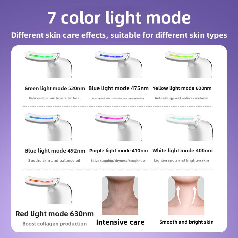 LED Light Therapy Facial Massager
